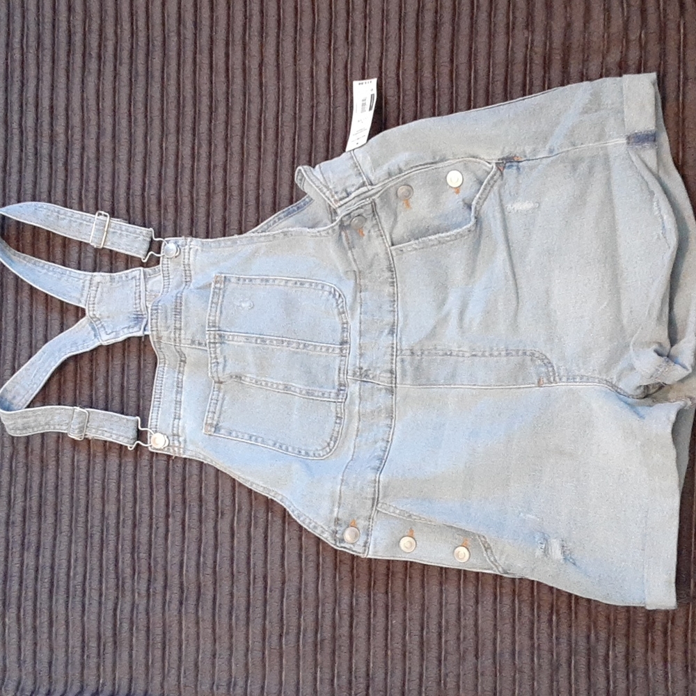 Overall Shorts